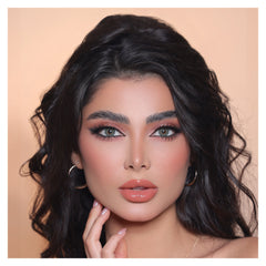 عدسات شهرية لون اخضر من ثري دي كالرز