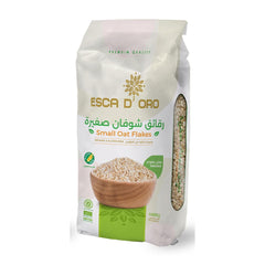 إسكا دورو رقائق الشوفان الصغيرة العضوية 1000 جم