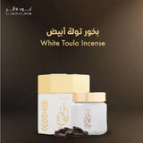 عود لافر بخور تولة ابيض ميني 10 جرام