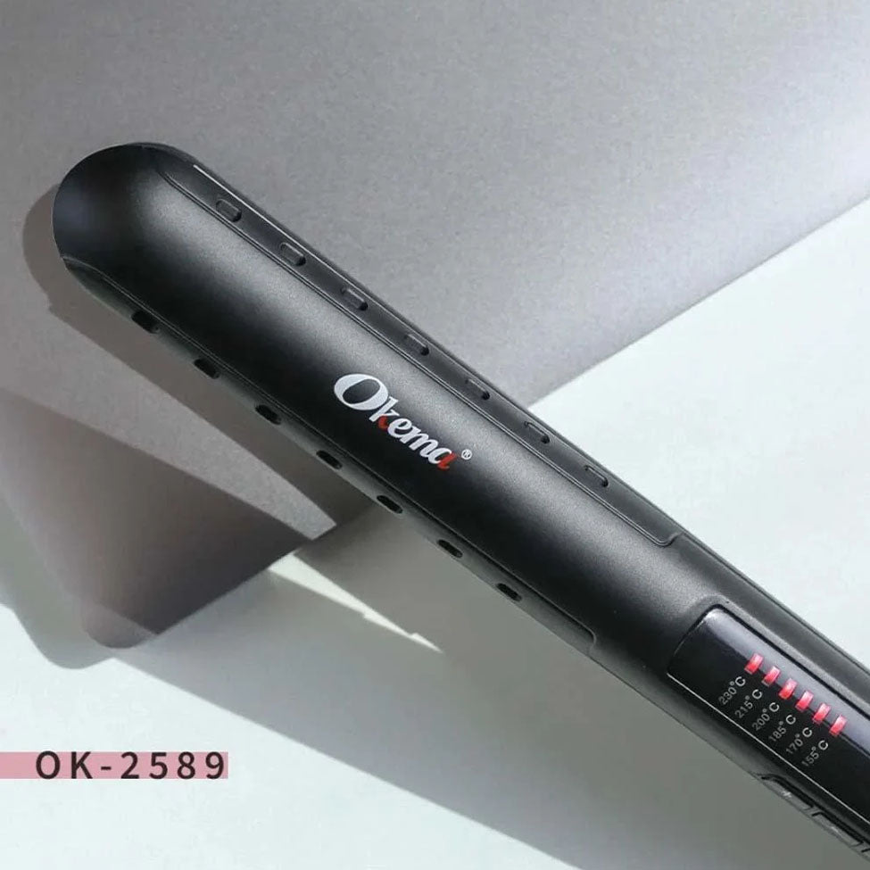 سيراميك مملس الشعر OK-2589 حجم 120 ملم من اوكيما