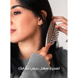 فرشاة الشعر شكل ورقة الشجر لإزالة من ميلا