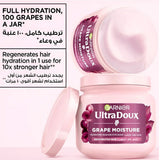 ماسك شعر الترا دوكس ماء العنب المرطب و زيت بذور العنب من غارنييه 340 مل