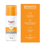 يوسرين واقي شمس سائل 50 مل مضاد للشيخوخة SPF 50+ عرض 1+1