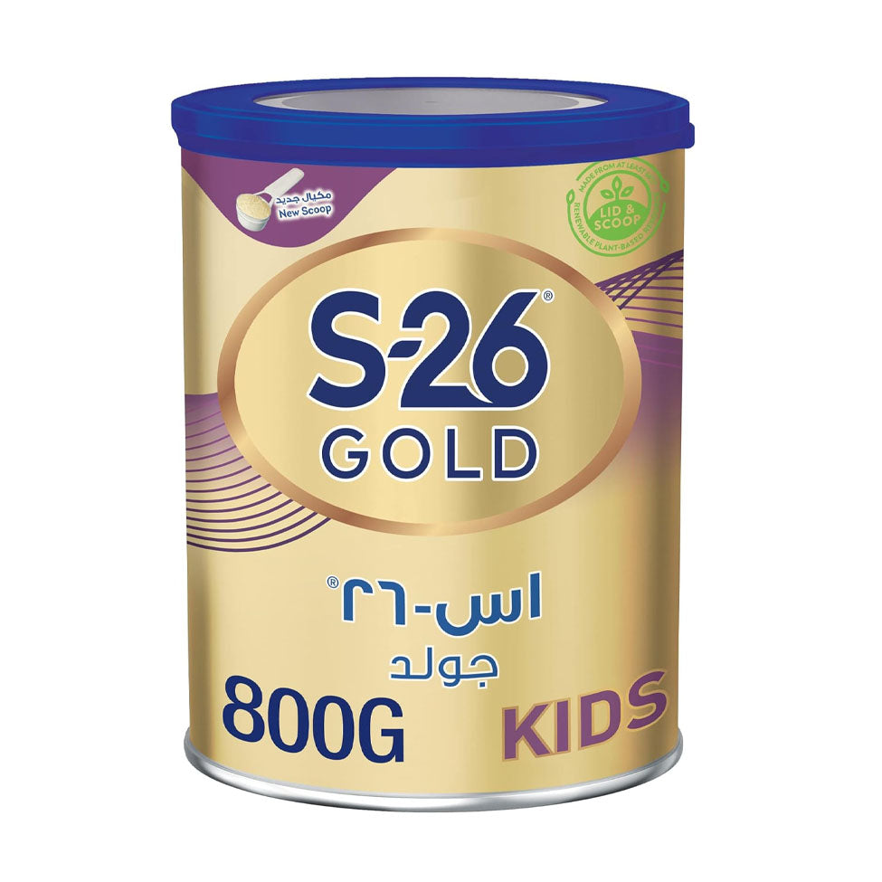 إس 26 حليب اطفال جولد المرحلة (4) 800 جم