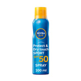 نيفيا بخاخ واقي شمس SPF 50 حماية و ملمس جاف 200 مل