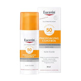 يوسرين واقي شمس سائل 50 مل مضاد للشيخوخة SPF 50+ عرض 1+1