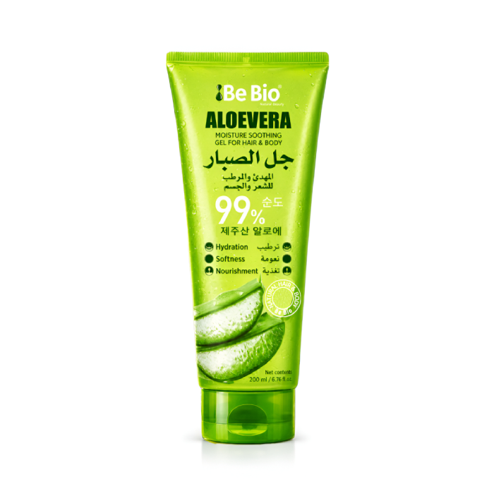 بي بايو جل الصبار 99% المهدئ و المرطب للشعر و الجسم انبوب 200 مل
