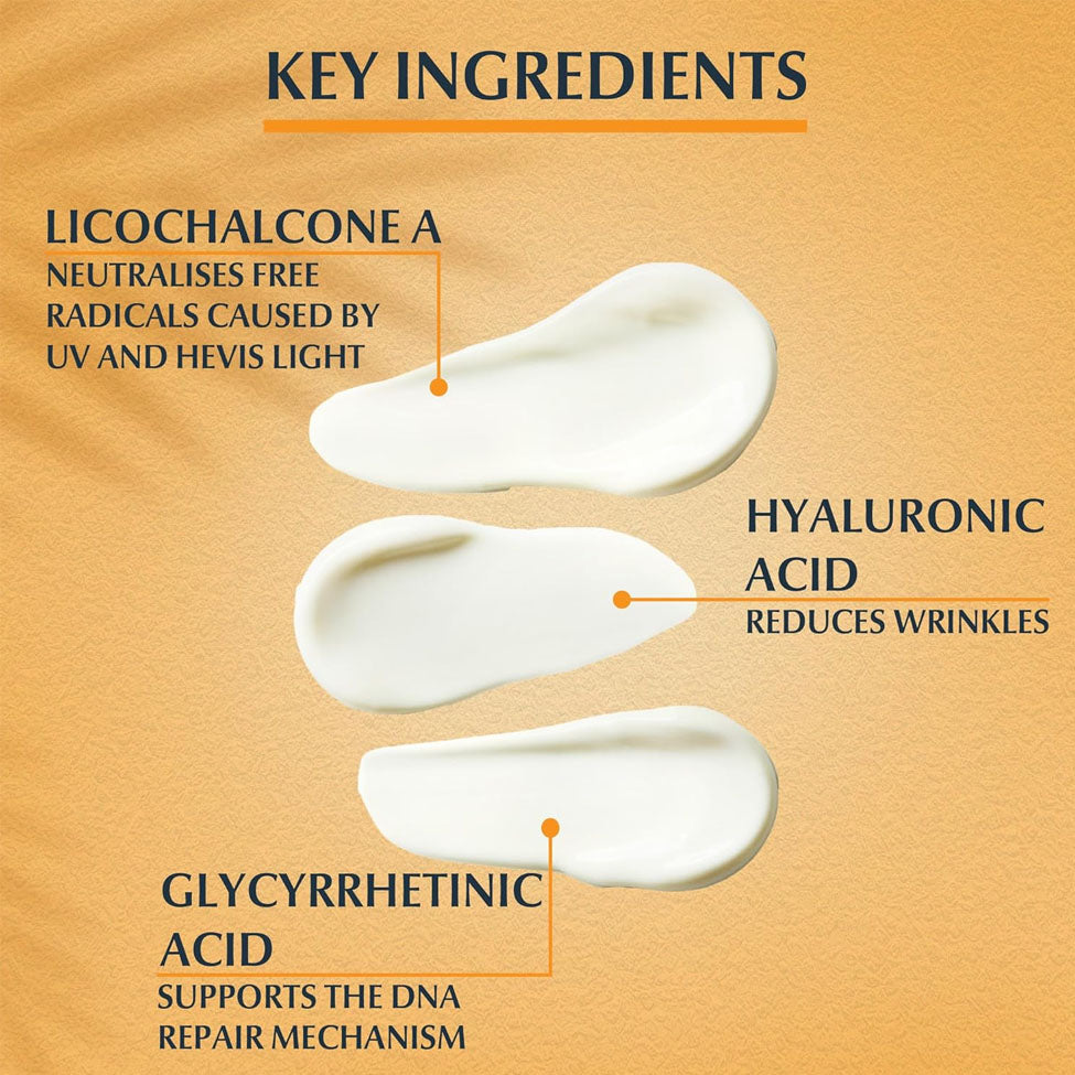يوسرين واقي شمس سائل 50 مل مضاد للشيخوخة SPF 50+ عرض 1+1