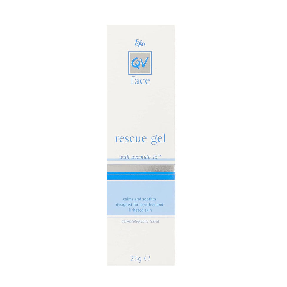 مرطب QV للوجه جل الحماية الملطف للبشرة الحساسة 25 جم