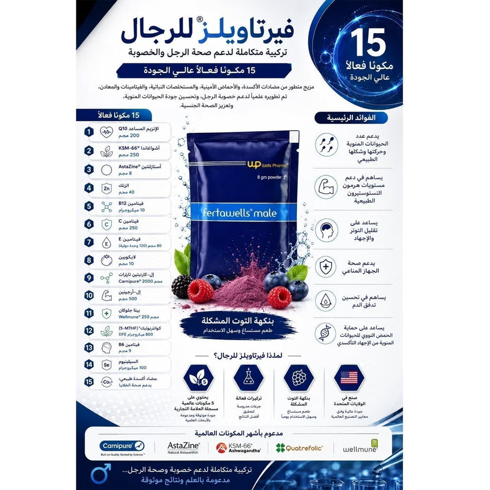 فيرتاويلز للرجال 30 كيس