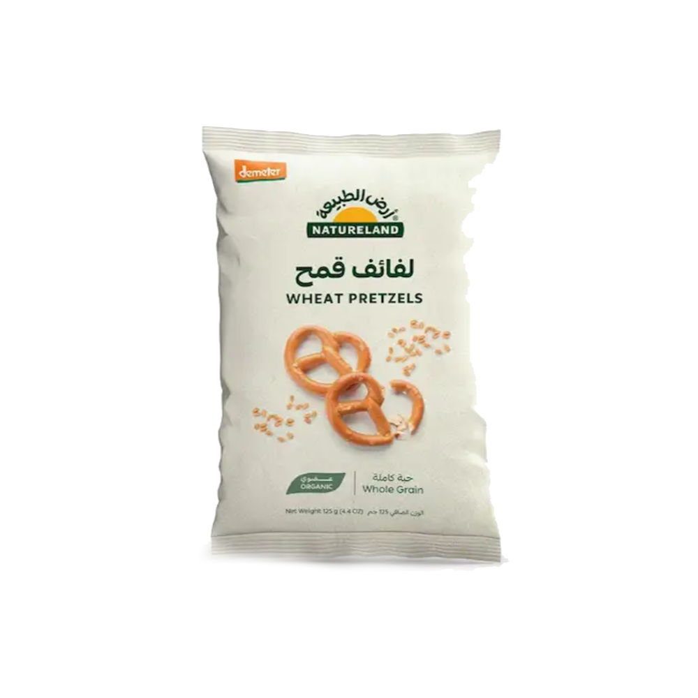 أرض الطبيعة لفائف بسكويت القمح الكامل 125 جم