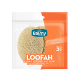 ليفة جسم طبيعية مقشرة للوجه 3 قطع من بالمي