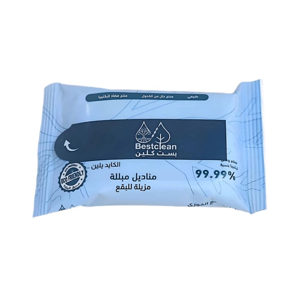 بست كلين مناديل مبللة مزيلة للبقع 10 قطع