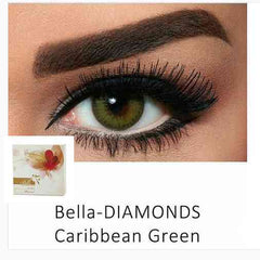عدسات بيلا caribbean green