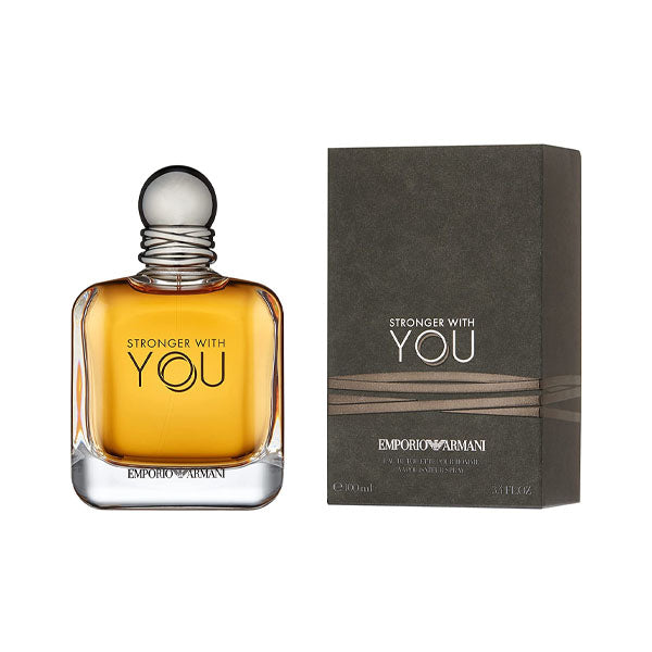 امبوريو ارماني عطر سترونجر ويذ يو للرجال او دي تواليت 100 مل