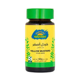 أرض الطبيعة خردل أصفر حب كامل عضوي 60 جم