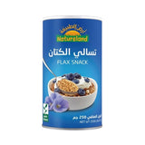 أرض الطبيعة تسالي الكتان 250 جم