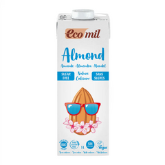 ايكو ميل حليب اللوز بالكالسيوم بدون سكر 1 لتر