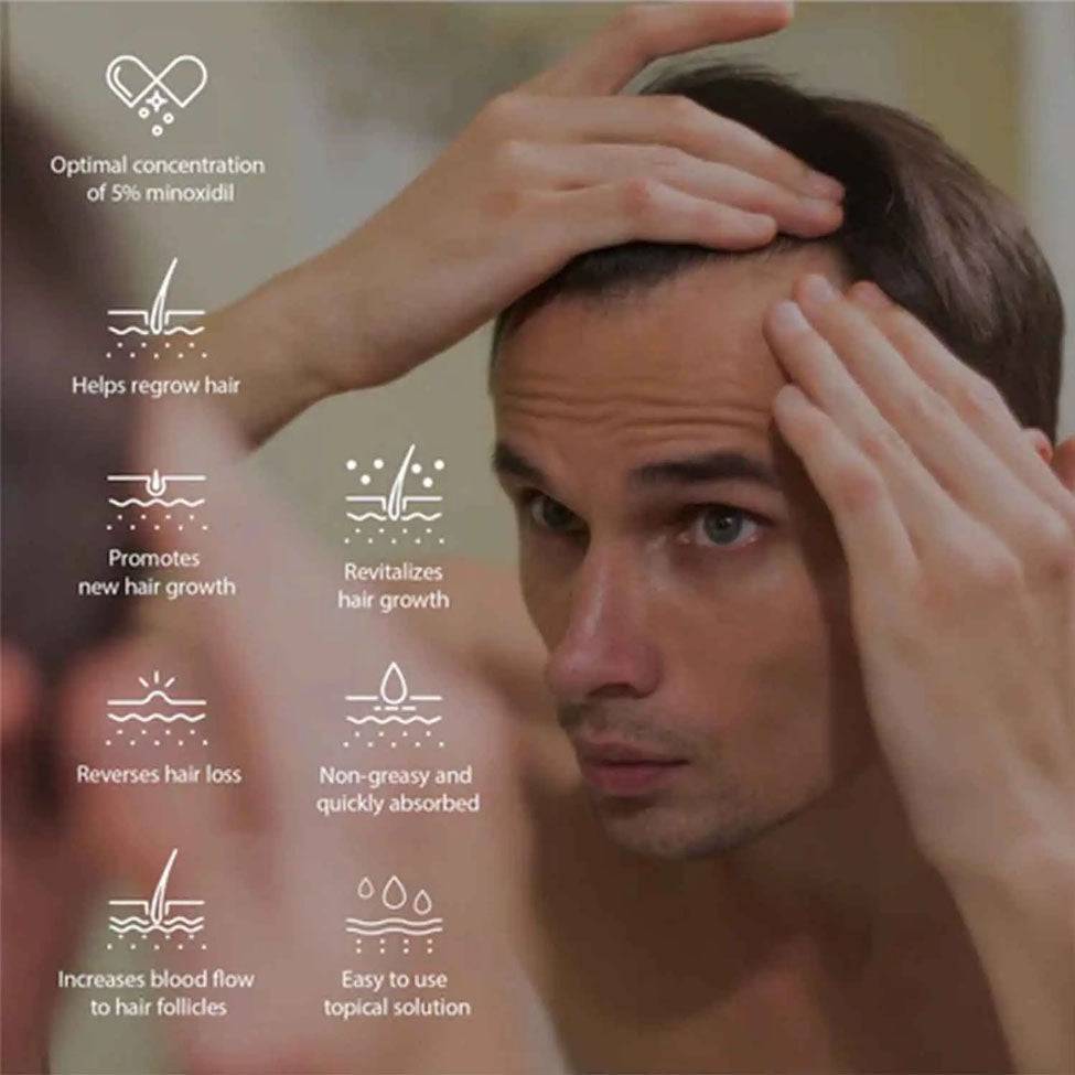 بخاخ تساقط الشعر عرض أفالون افوجين 5% 50 مل 2+1
