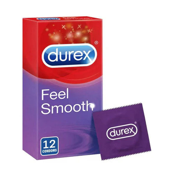 ديوركس واقي ذكري Feel Smooth رقيق مع زيادة في المزلق 12 واقي