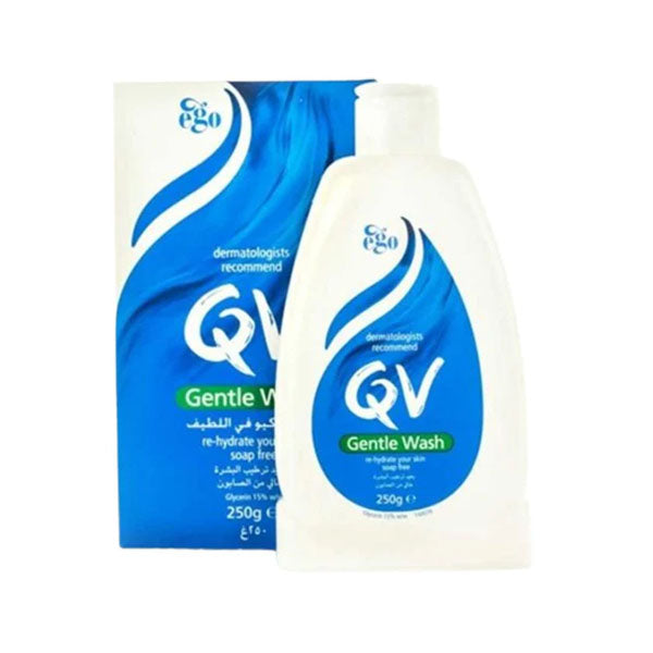 غسول QV اللطيف للوجه 250 جم