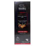 GTL شامبو صبغ الشعر مشط بالأرجان لون بني 200 مل