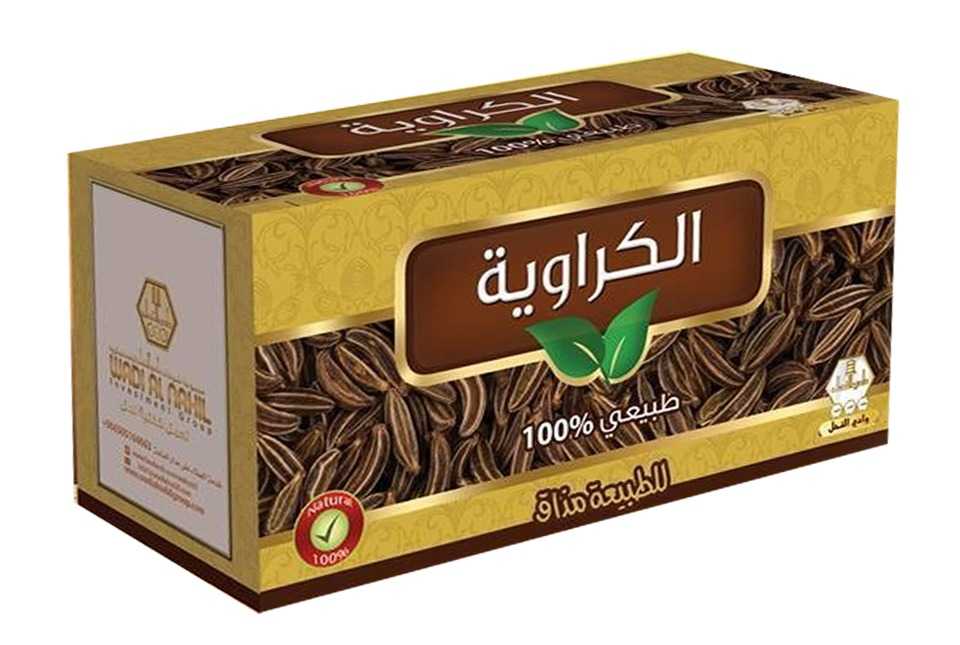 وادي النحل شاي منعش بالكراوية 30 كيس