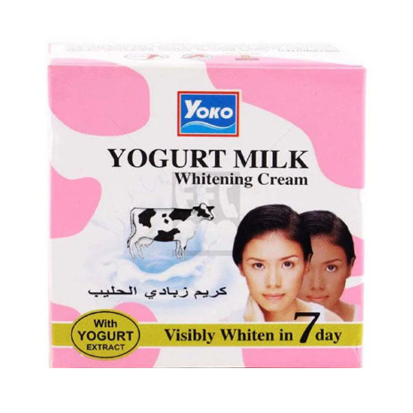 يوكو كريم زبادي الحليب لتبييض البشرة 4 جم