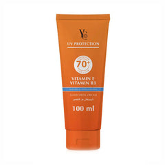واي سي كريم واقي شمس SPF 70+ حماية للبشرة الحساسة 100 مل
