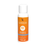 YC بخاخ واقي شمس SPF70+ مقاوم للماء 150 مل