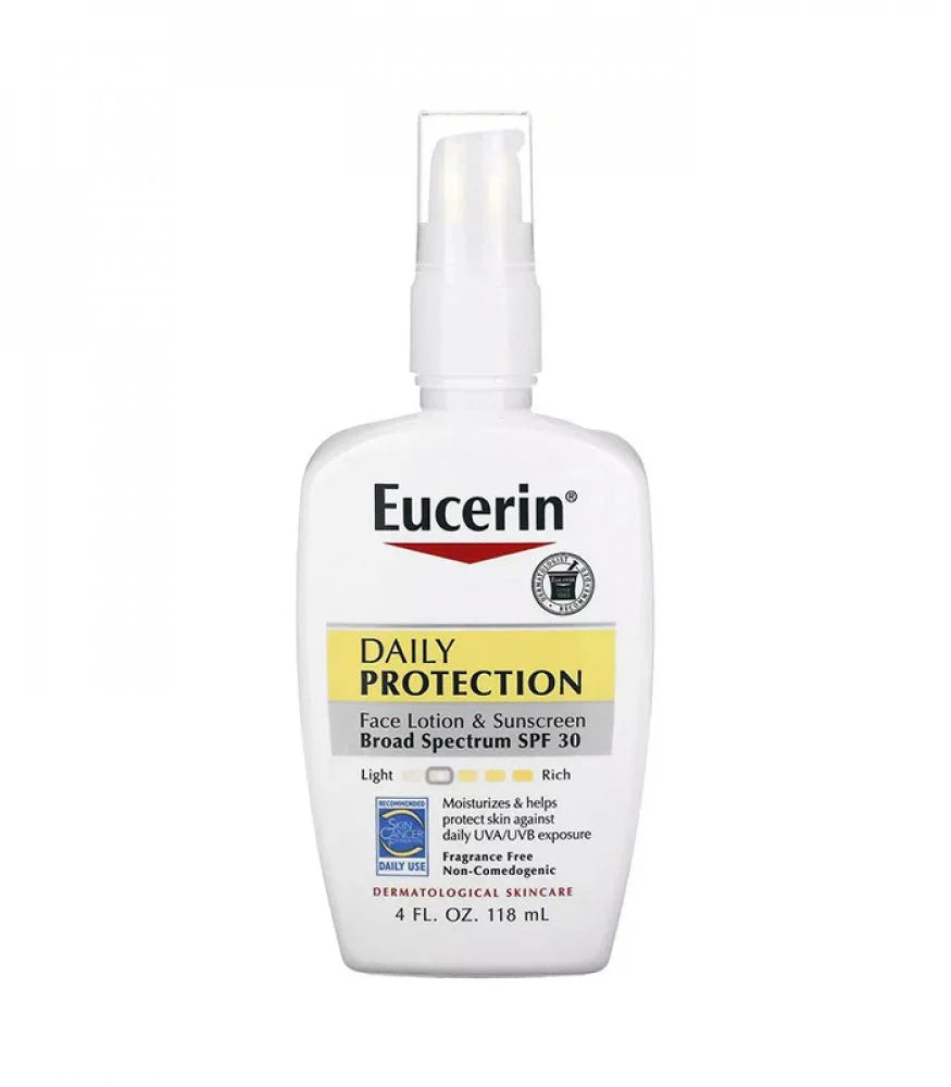 يوسرين لوشن الوجه المرطب للحماية اليومية SPF30  118 مل