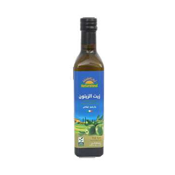 زيت زيتون بكر عضوي من أرض الطبيعة 500 مل